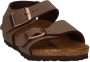 Birkenstock New York Junior Birko Flor BC Narrow Junior Sandaal Donkerbruin - Thumbnail 10