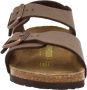 Birkenstock New York Junior Birko Flor BC Narrow Junior Sandaal Donkerbruin - Thumbnail 8