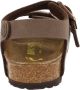 Birkenstock New York Junior Birko Flor BC Narrow Junior Sandaal Donkerbruin - Thumbnail 11