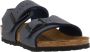 Birkenstock New York Junior Birko Flor BC Narrow Junior Sandaal Marineblauw - Thumbnail 10