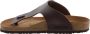 Birkenstock Ramses Habana regular Birko-Flor Nubuck Heren Teenslipper Nubuck Brown - Thumbnail 13