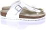 Birkenstock Ramses Heren Slippers Regular Fit White - Thumbnail 14