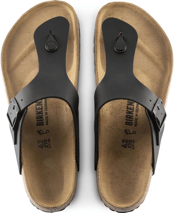 Birkenstock Ramses Slippers Heren Zwart Birko-flor Narrow-fit