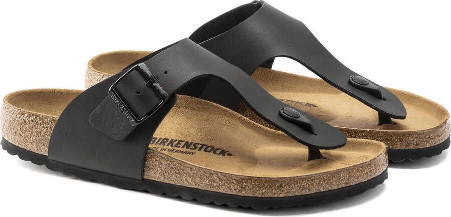 Birkenstock Ramses Slippers Heren Zwart Birko-flor Narrow-fit