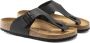 Birkenstock Ramses Slippers Black Narrow fit | Zwart | Imitatieleer - Thumbnail 6