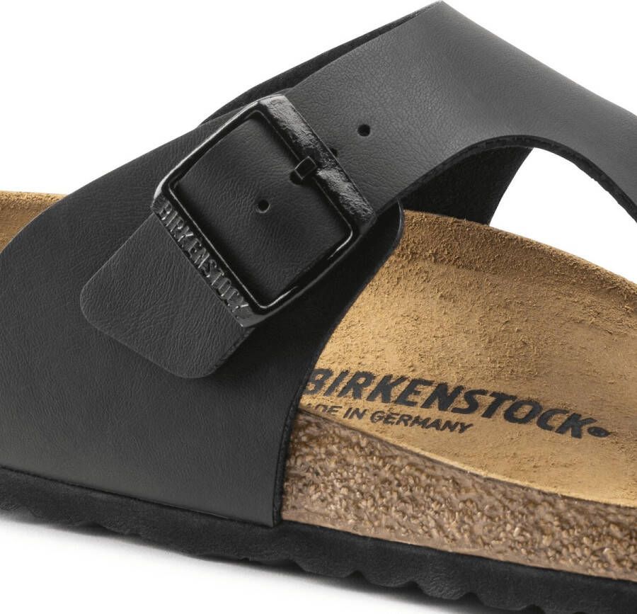 Birkenstock Ramses Slippers Heren Zwart Birko-flor Narrow-fit