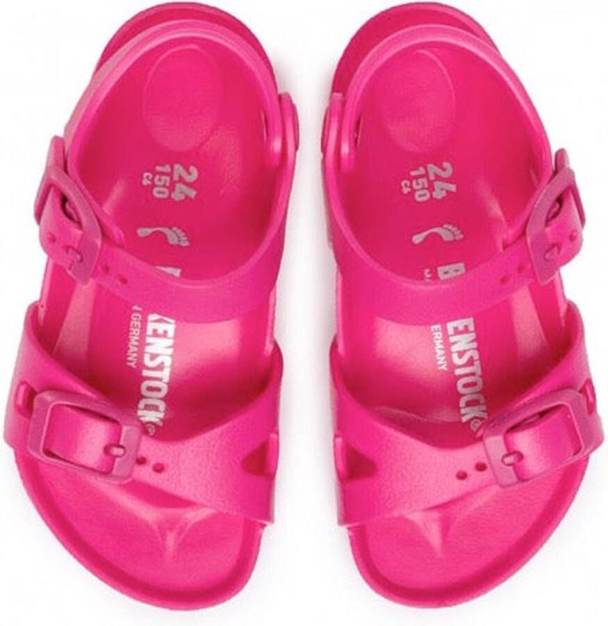 Birkenstock Rio Beetroot narrow EVA Sandalen Purple - Foto 8