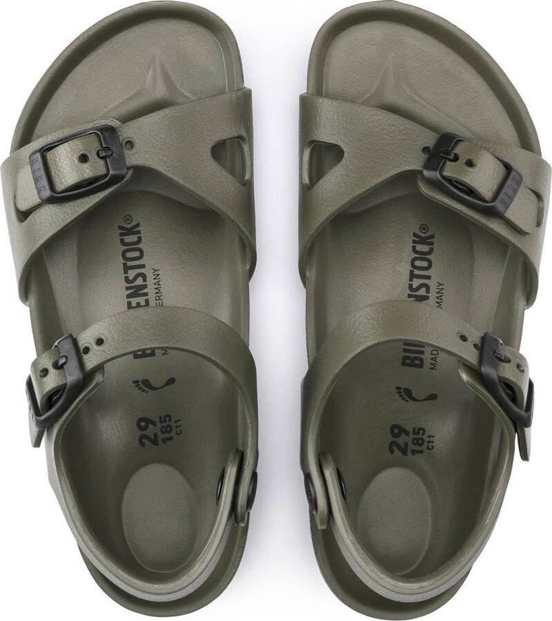 Birkenstock Rio EVA Kinderslippers Small fit Khaki - Foto 15