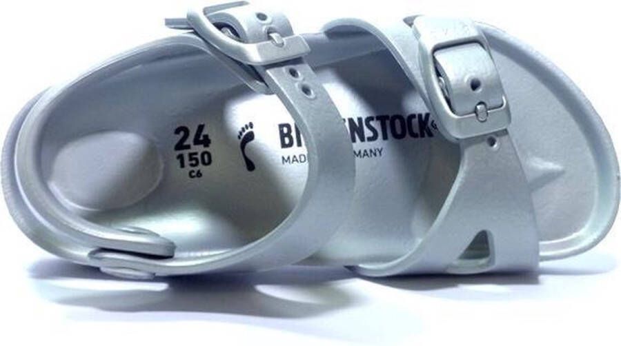 Birkenstock Rio EVA Kinderslippers Small fit Silver - Foto 7