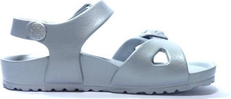 Birkenstock Rio EVA Kinderslippers Small fit Silver