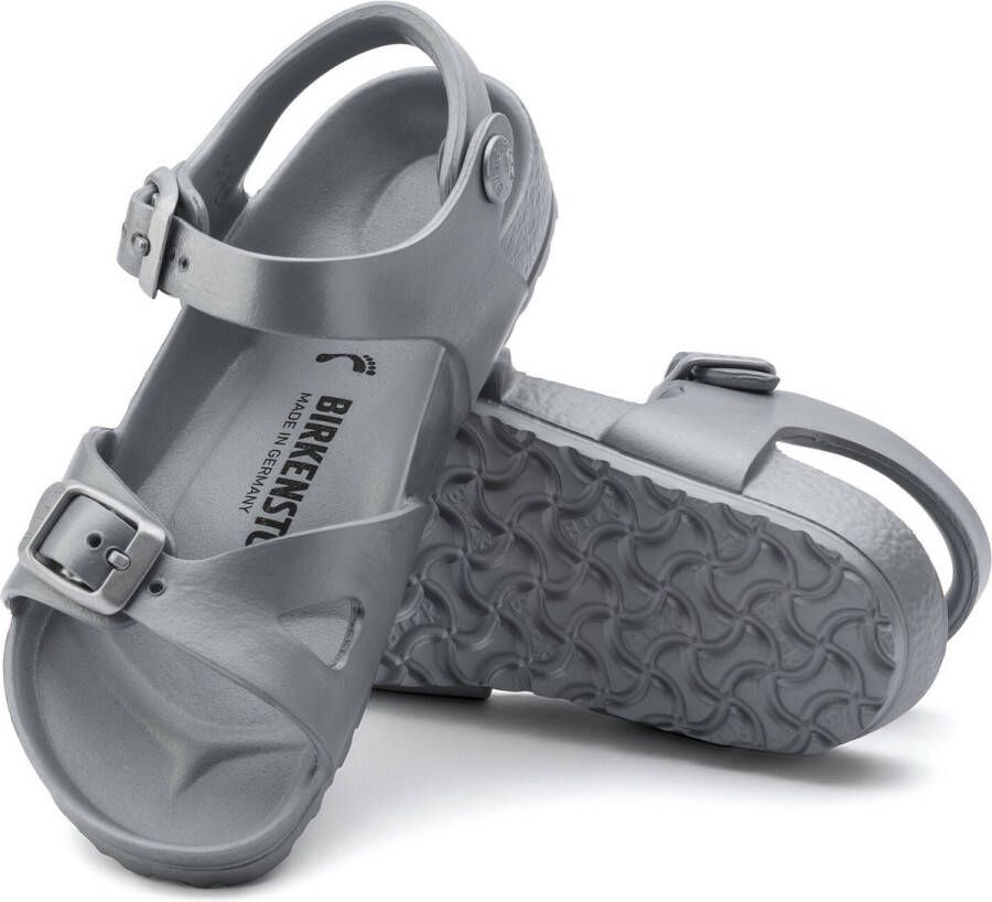 Birkenstock Rio EVA Kinderslippers Small fit Silver