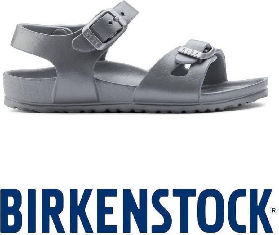 Birkenstock Rio EVA Kinderslippers Small fit Silver