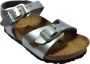 Birkenstock Rio Kids Sandalen Electric Metallic Silver Narrow fit | Zilver | Imitatieleer - Thumbnail 14