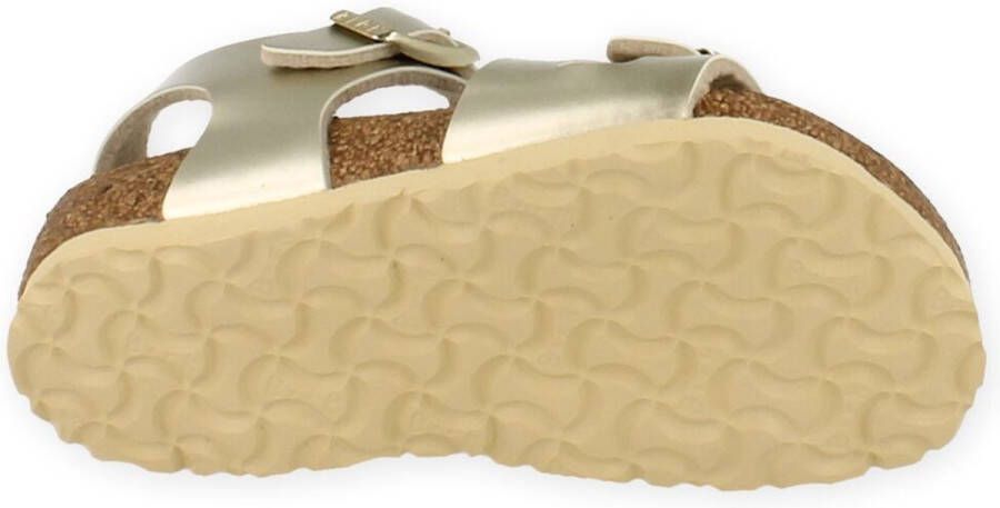 Birkenstock Rio Kids Sandalen Electric Metallic Gold Narrow fit | Goud | Imitatieleer - Foto 15