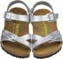 Birkenstock Rio Sandalen Silver Smal - Thumbnail 4