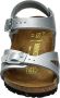 Birkenstock Rio Sandalen Silver Smal - Thumbnail 6