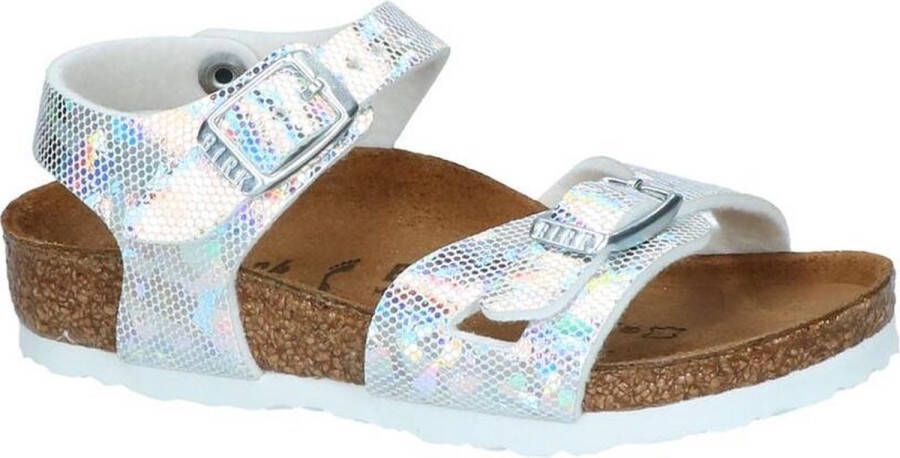 Birkenstock Rio Sandalen Small fit Silver - Foto 3