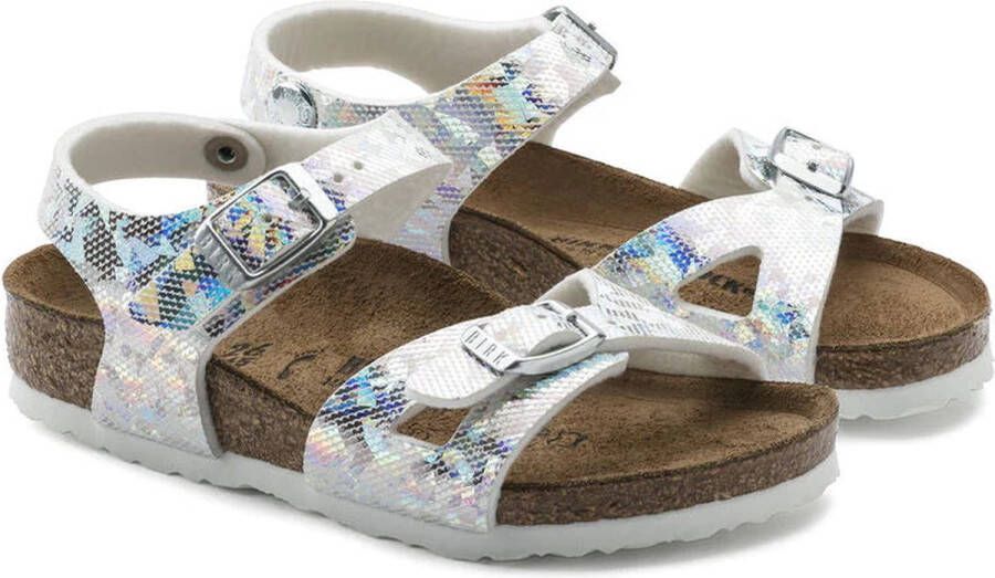 Birkenstock Rio Sandalen Small fit Silver - Foto 10