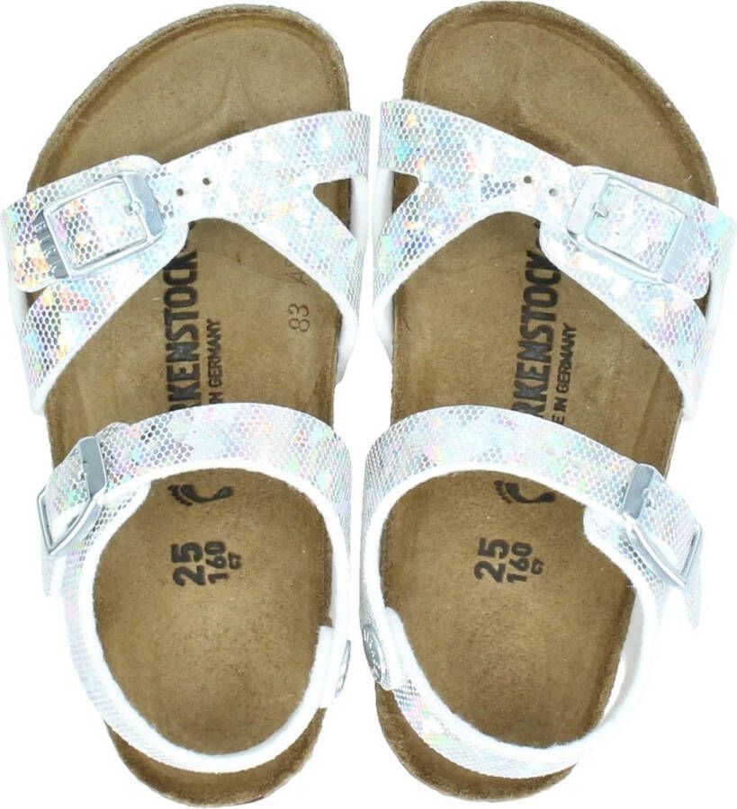 Birkenstock Rio Sandalen Small fit Silver - Foto 9