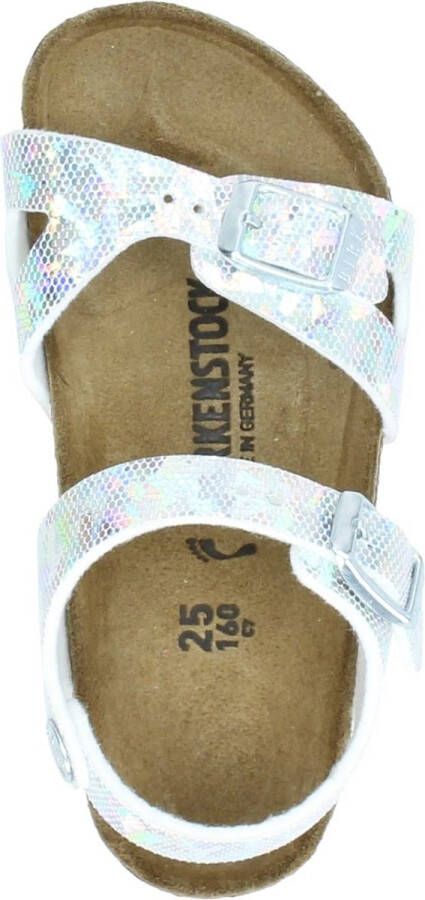 Birkenstock Rio Sandalen Small fit Silver