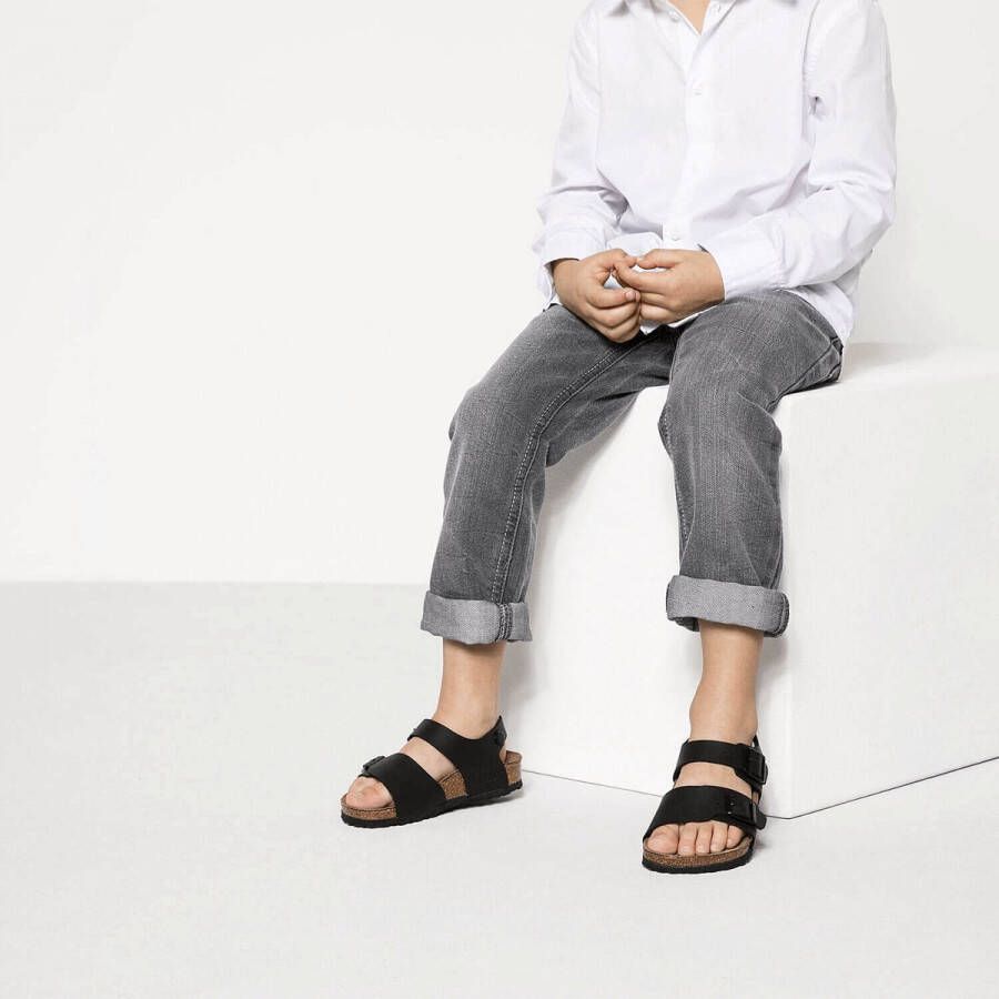 Birkenstock Sandaal New York Kids 187603 Zwart Smal