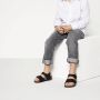 Birkenstock New York Kids Sandalen Black Narrow-fit Zwart Imitatieleer - Thumbnail 15