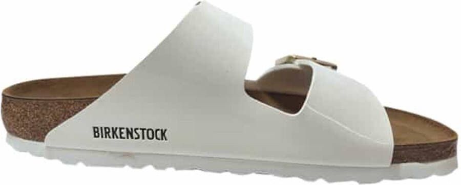 Birkenstock Slipper Arizona 1005294 Wit Lak Smal