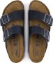 Birkenstock Arizona blauw geolied leer zacht voetbed regular sandalen uni (1013643) - Thumbnail 4