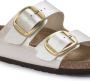 Birkenstock Arizona Dames Slippers Graceful Pearl White Narrow fit | Wit | Imitatieleer - Thumbnail 10