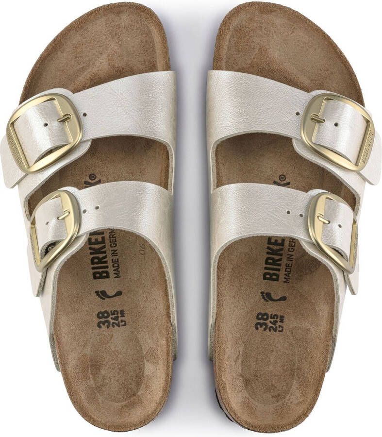 Birkenstock Slipper Arizona Big Buckle 1020021 Parel Wit Smal