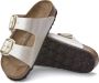 Birkenstock Arizona Dames Slippers Graceful Pearl White Narrow fit | Wit | Imitatieleer - Thumbnail 13