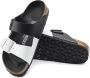 Birkenstock Slipper Arizona Split 1019712 Zwart Wit Smal - Thumbnail 8