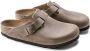Birkenstock slipper BOSTON Tabacco Brown narrow Fettleder Oiled Leather - Thumbnail 3