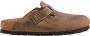 Birkenstock slipper BOSTON Tabacco Brown narrow Fettleder Oiled Leather - Thumbnail 4
