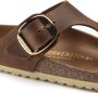 Birkenstock Gizeh Big Buckle Nl Womens Cognac Schoenmaat 35 Slides 1018745 - Thumbnail 14