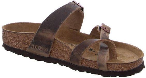 Birkenstock Mayari Dames Slippers Tobacco Brown Regular fit | Bruin | Nubuck - Foto 13