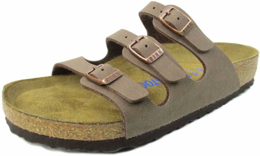 Birkenstock Slippers bruin