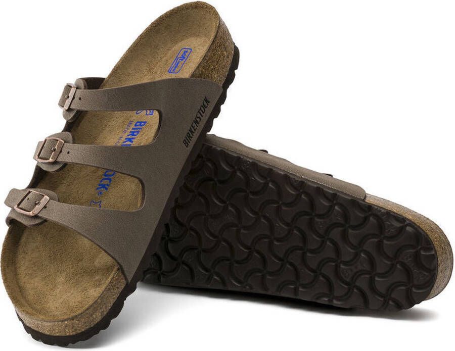 Birkenstock Slippers bruin