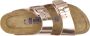 Birkenstock Slippers ARIZONA SFB in smalle schoenwijdte metallic-look met soft-voetbed - Thumbnail 14