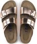 Birkenstock Slippers ARIZONA SFB in smalle schoenwijdte metallic-look met soft-voetbed - Thumbnail 9