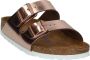 Birkenstock Slippers ARIZONA SFB in smalle schoenwijdte metallic-look met soft-voetbed - Thumbnail 10