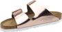 Birkenstock Slippers ARIZONA SFB in smalle schoenwijdte metallic-look met soft-voetbed - Thumbnail 13