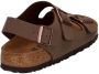 Birkenstock Bruine Sandalen met Leren en Synthetische Voering Brown Unisex - Thumbnail 13