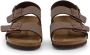 Birkenstock Bruine Sandalen met Leren en Synthetische Voering Brown Unisex - Thumbnail 10