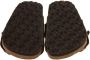 Birkenstock Bruine Sandalen met Leren en Synthetische Voering Brown Unisex - Thumbnail 12