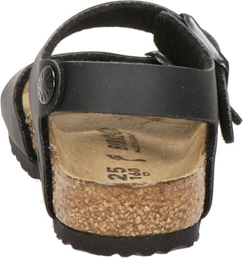 Birkenstock New York Kids Sandalen Black Narrow-fit Zwart Imitatieleer - Foto 12