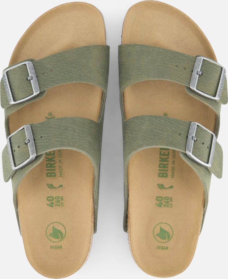 Birkenstock Slippers Mannen groen