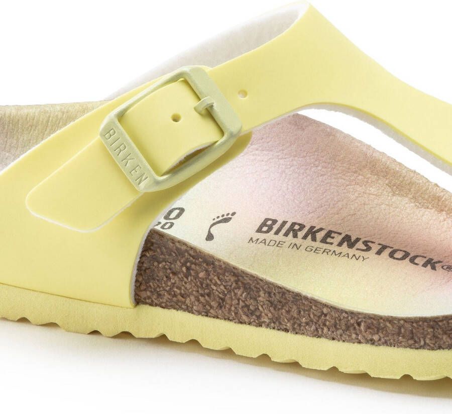 Birkenstock Gizeh Kids Slippers Candy Ombre Yellow Narrow fit | Geel | Imitatieleer - Foto 5