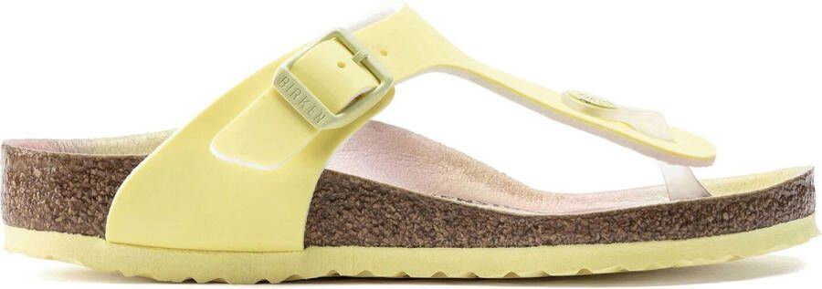 Birkenstock Gizeh Kids Slippers Candy Ombre Yellow Narrow fit | Geel | Imitatieleer - Foto 9