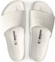 Birkenstock ‘Barbados’ slides with logo Wit Dames - Thumbnail 6